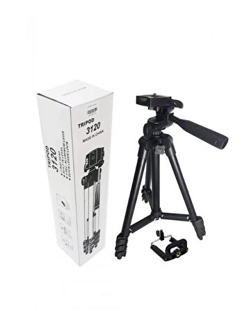 3120 Telefon ve Fotoğraf makinesi için tripod (SİYAH)